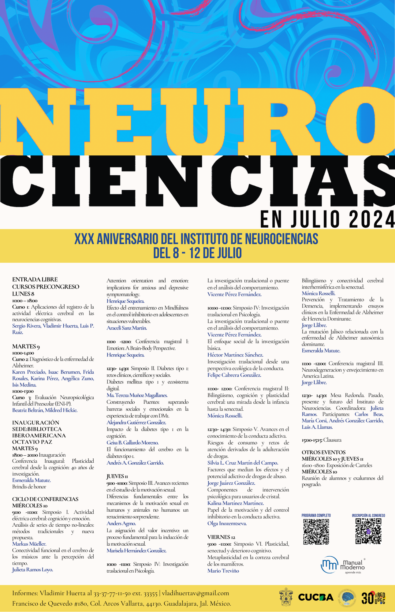 Programa Neurociencias en julio 2024