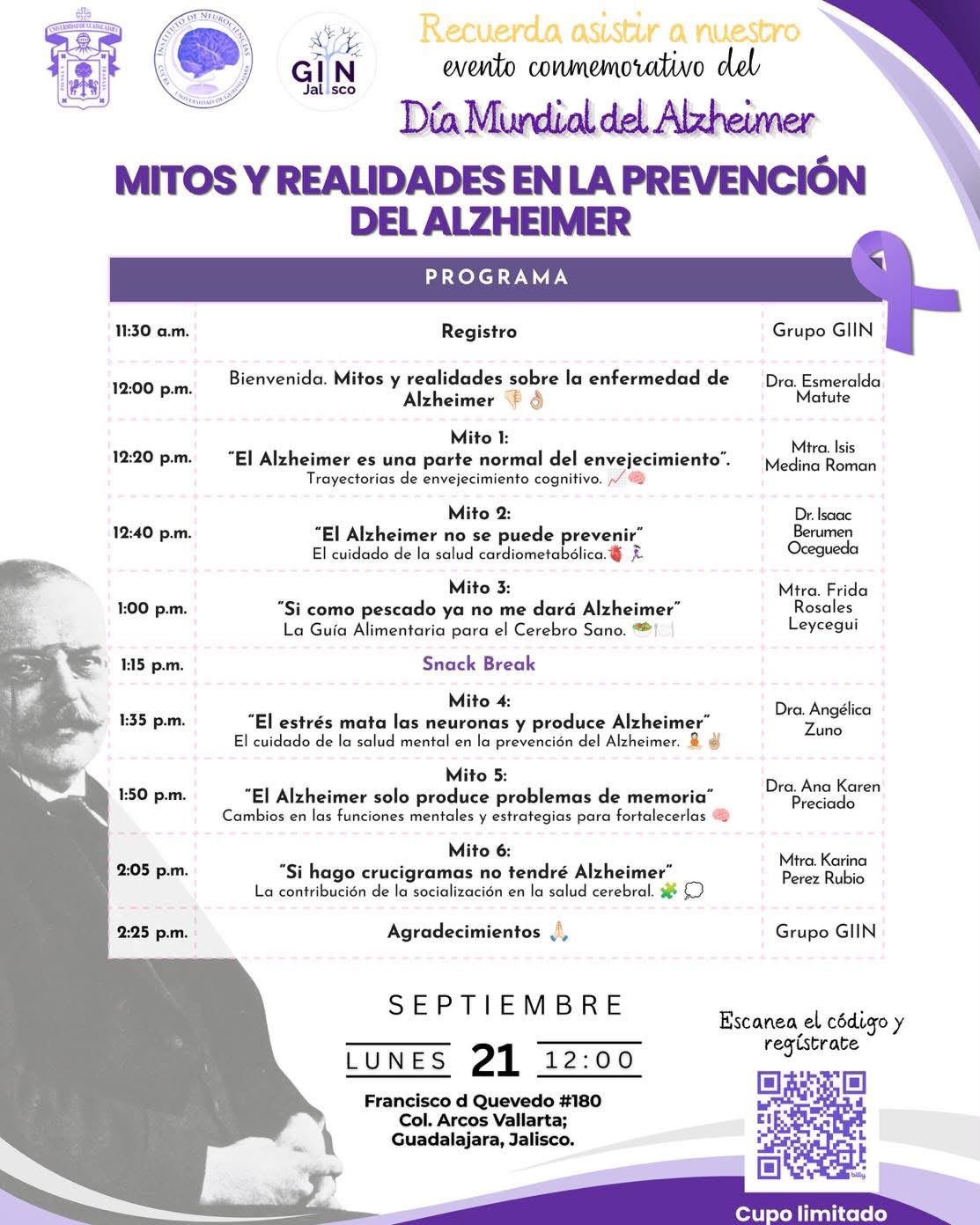 Día Mundial del Alzheimer