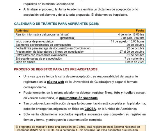 Convocatoria Maestría Pagina 2